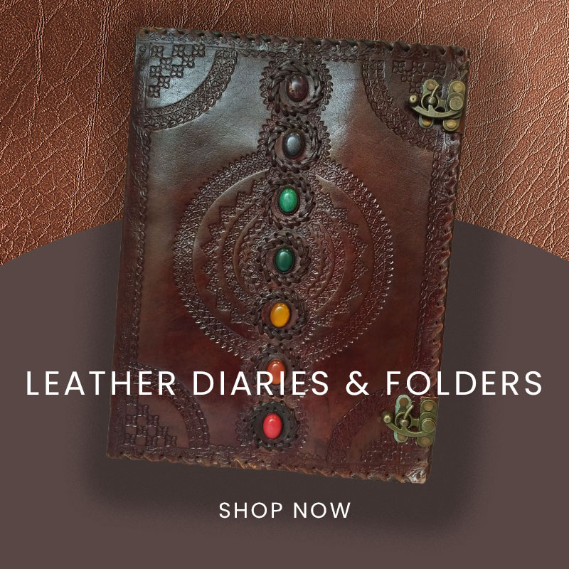 Leather Diary & Folders
